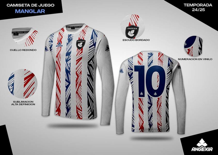 Camiseta de juego manga larga Manglar