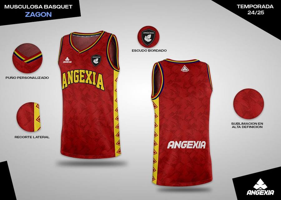 Musculosa de b&aacute;squet Zagon