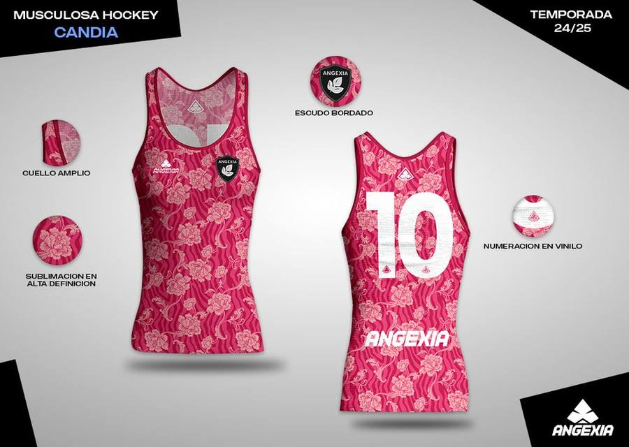 Musculosa de hockey Candia